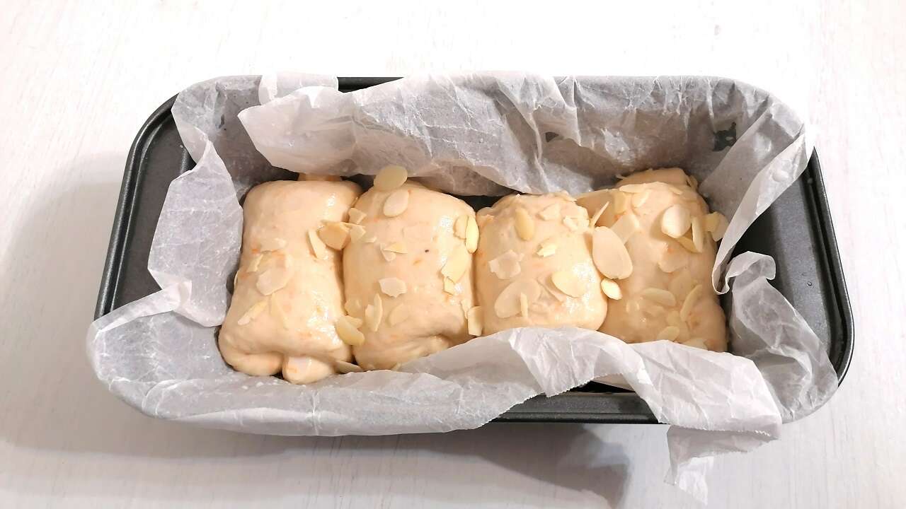 Brioche nuvola alla zucca Bimby, con cioccolato 5