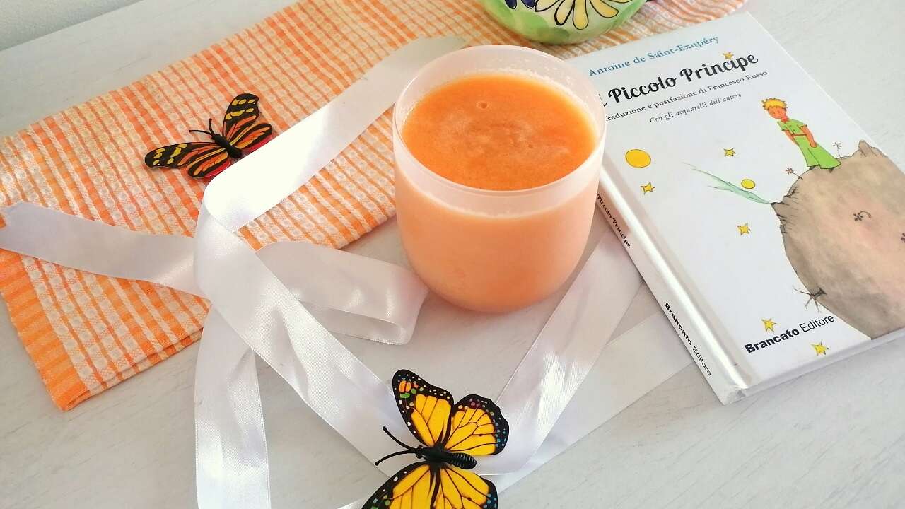 Frullato detox mela, carota e zenzero Bimby 2