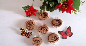 Girelle cheesecake di pandoro, ricetta del riciclo Girelle cheesecake di pandoro, ricetta del riciclo