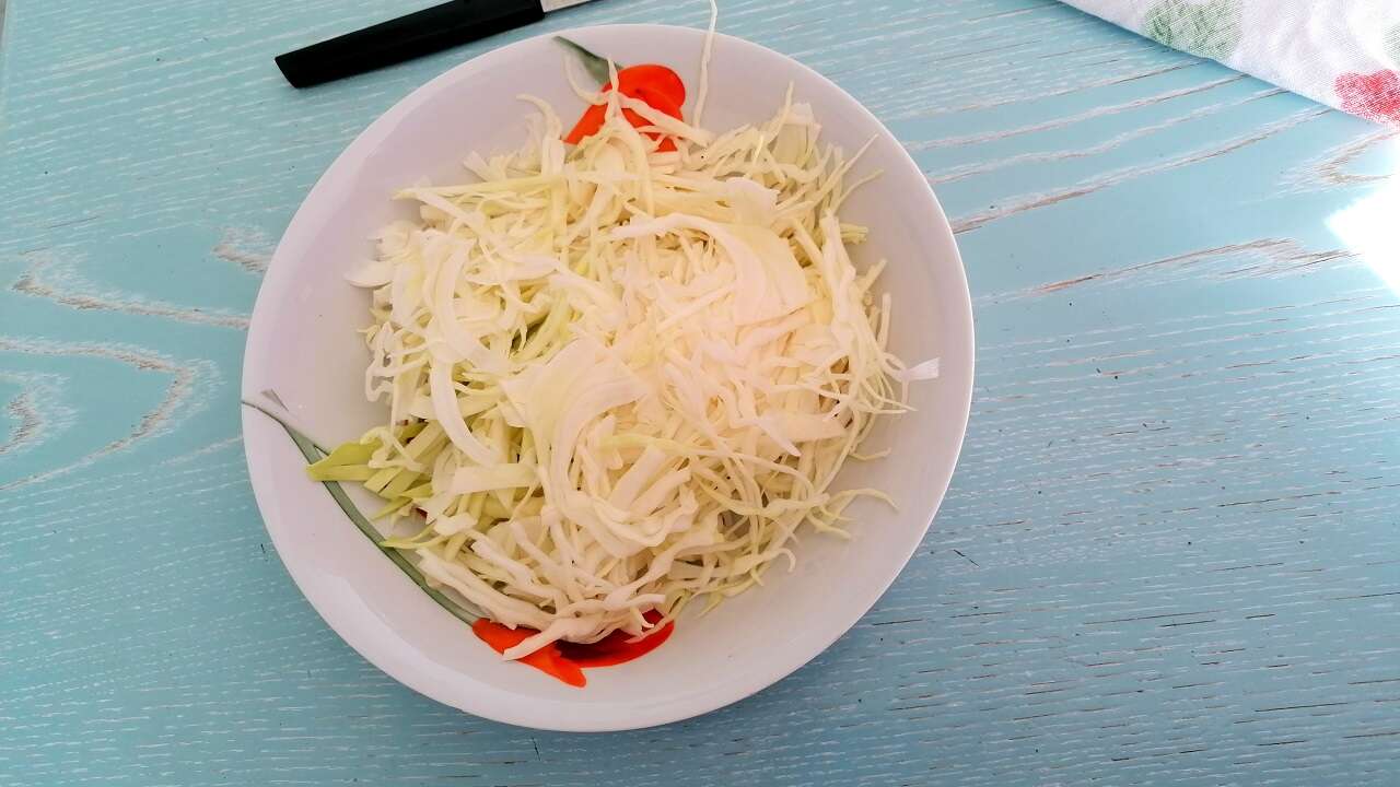 Insalata di cavolo e carote light (Coleslaw) 1