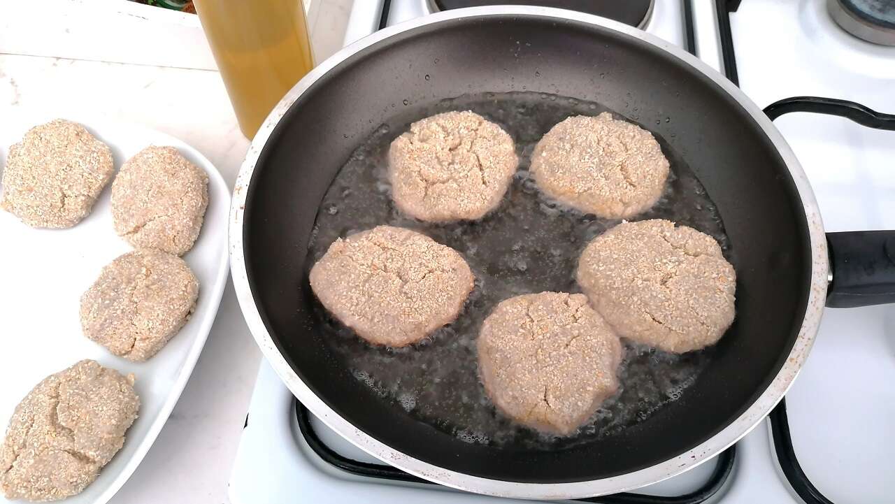 Polpette di cavolfiore e cipolla Bimby, senza glutine 3