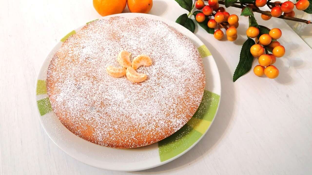 Torta fit e proteica al mandarino senza glutine, anche Bimby 4