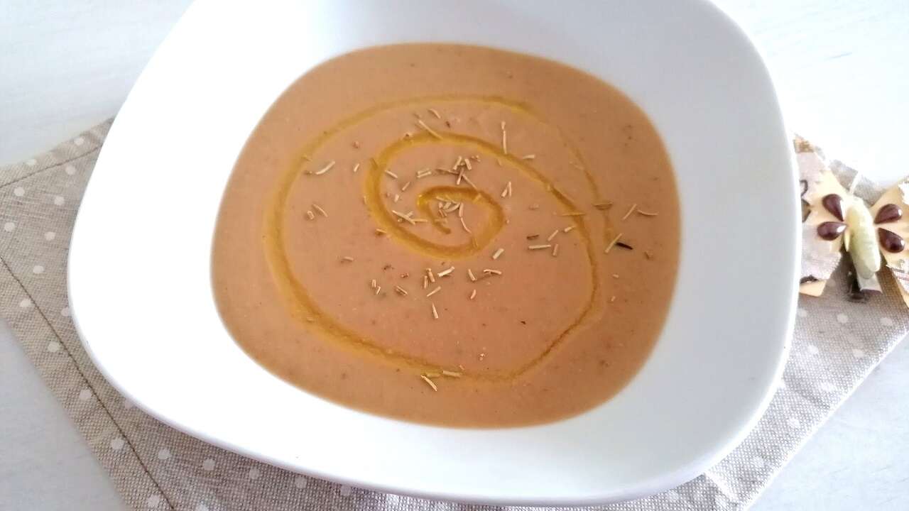 Crema di fagioli Bimby, vegana, genuina e vellutata 4