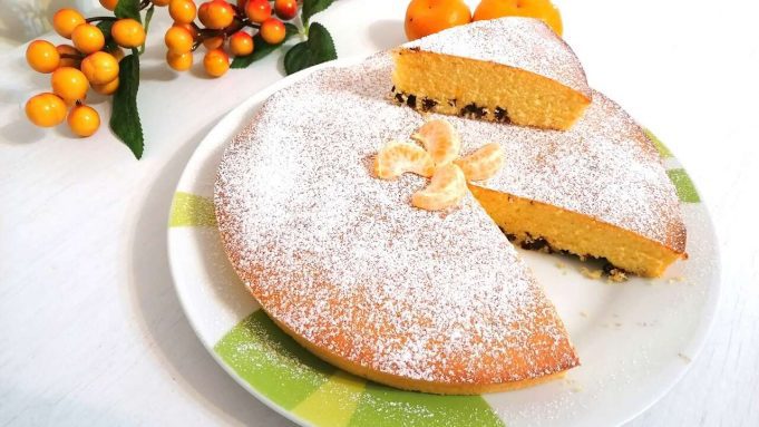 Torta fit e proteica al mandarino senza glutine, anche Bimby