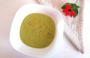 Crema detox di broccoli e cipolla, con e senza Bimby