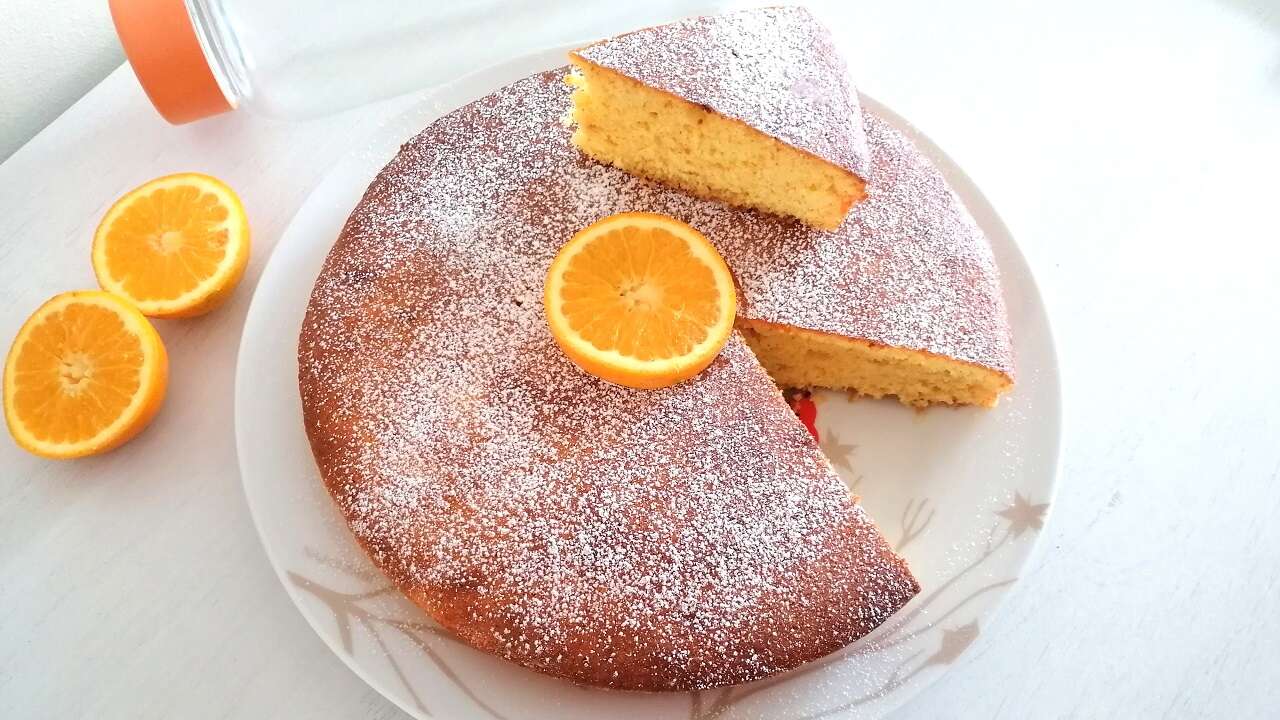 Torta fit e proteica all’arancia, anche Bimby 4