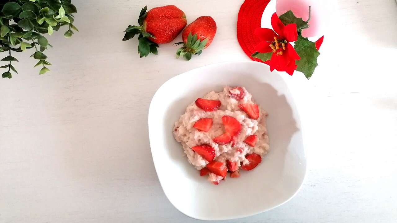 Risotto alle fragole Bimby 3