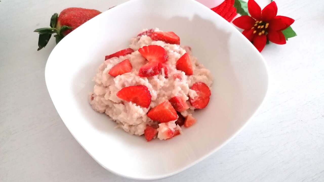 Risotto alle fragole Bimby 4