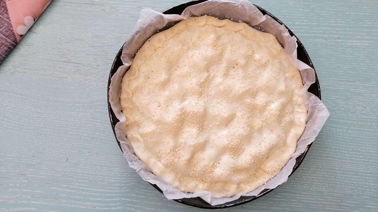 Torta salata cipollina, con pasta brisée 4