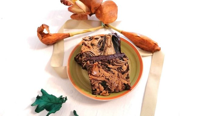 Brownies marmorizzati fit e proteici