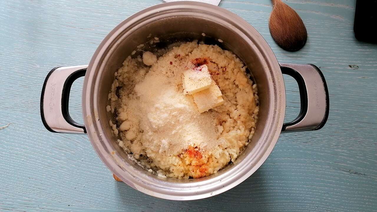 Come preparare il riso per fare gli arancini 2