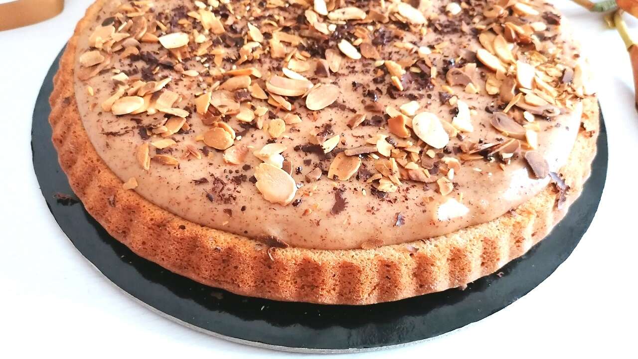 Crostata morbida alle mandorle Bimby: impasto e crema alla mandorla 4