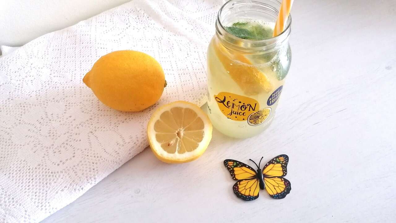 Limonata alla menta fatta in casa 4