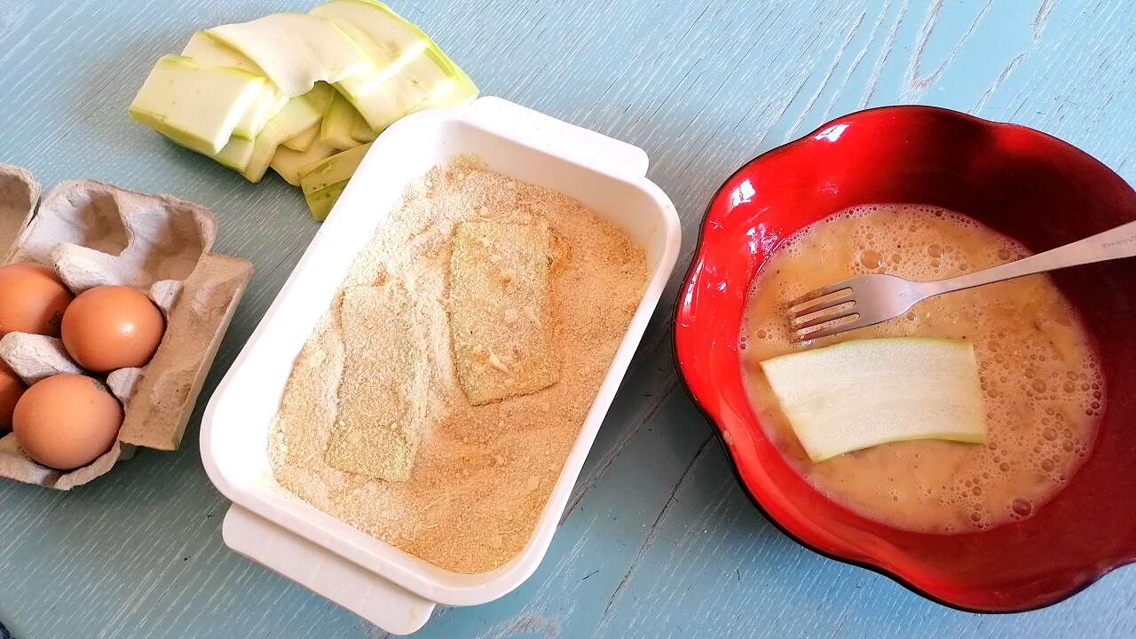 Cotolette di zucchine fritte, contorno sfiziosissimo 1