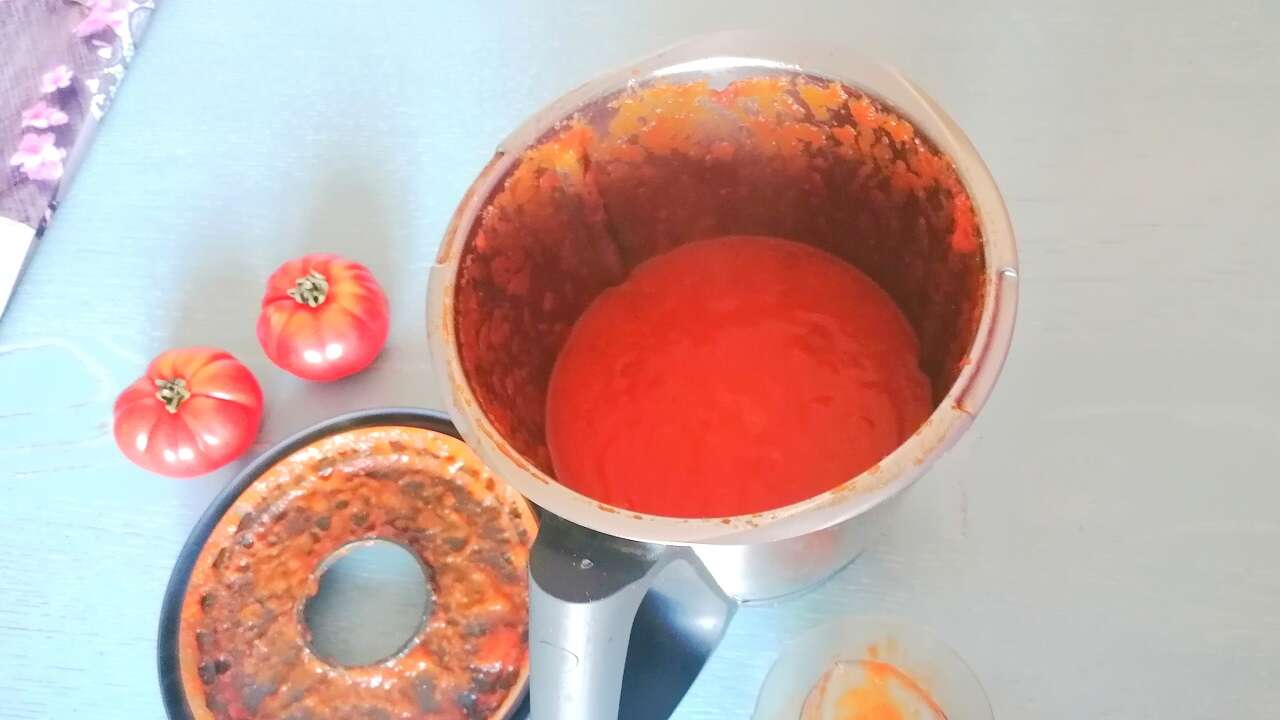 Salsa di pomodoro fresco Bimby 2
