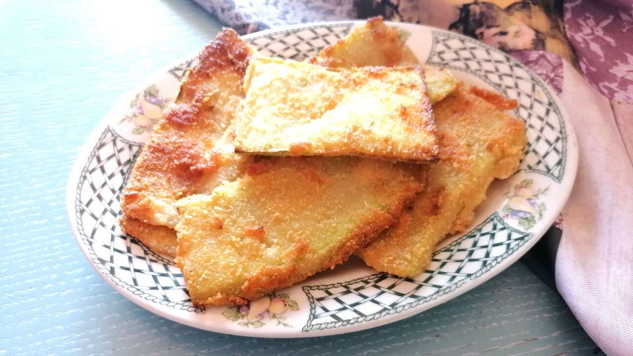 Cotolette di zucchine fritte, contorno sfiziosissimo 3