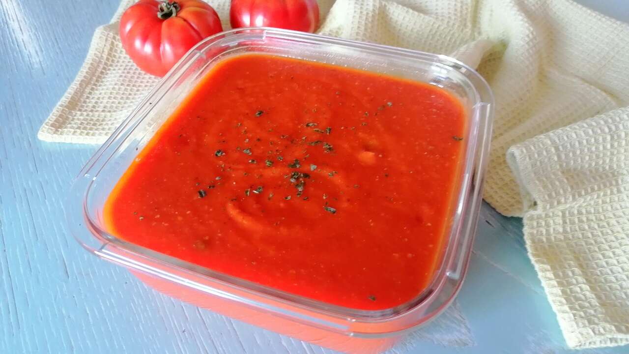 Salsa di pomodoro fresco Bimby 4