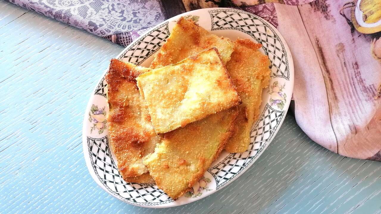 Cotolette di zucchine fritte, contorno sfiziosissimo 4