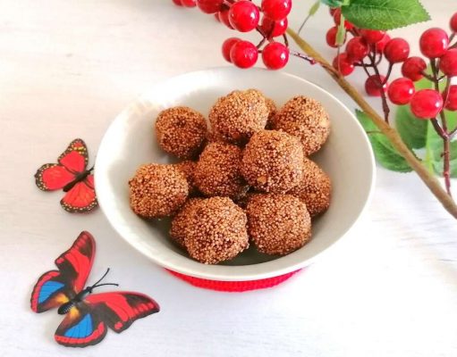 Biscotti all’amaranto soffiato, senza glutine