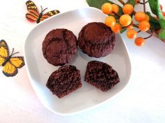Muffin al cacao integrali all’acqua: con e senza Bimby