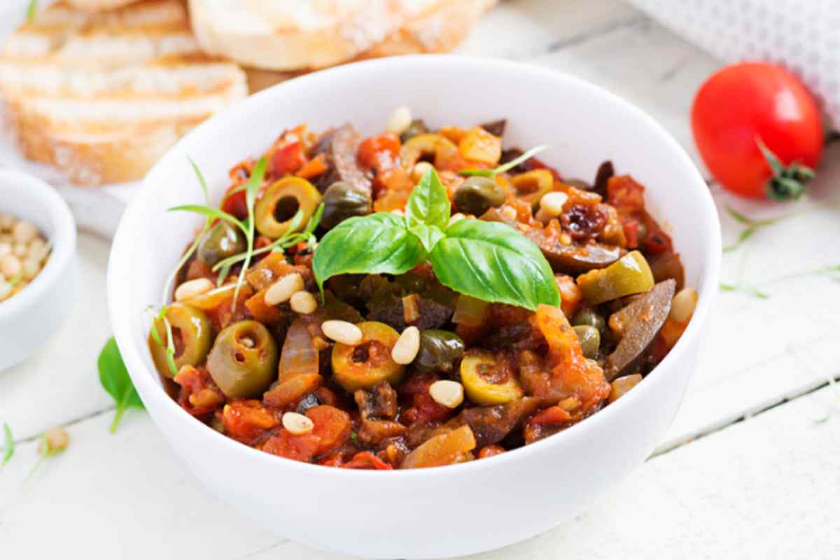 caponata siciliana ricetta caponata siciliana