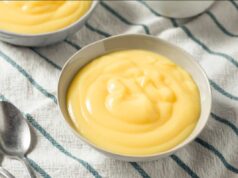 Crema pasticcera senza uova né cottura: pronta in 8 minuti col Bimby (la chiamano “crema impossibile”) crema pasticcera