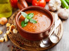 Gazpacho andaluso originale: il segreto della cremosità che ho scoperto a Siviglia (e come farlo perfetto in 10 minuti col Bimby) gazpacho