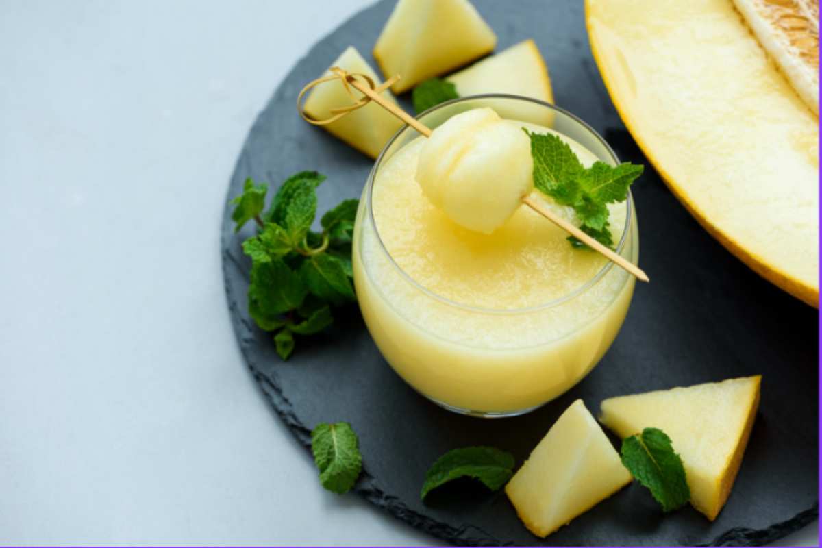 mousse di melone fredda senza gelatina mousse di melone fredda