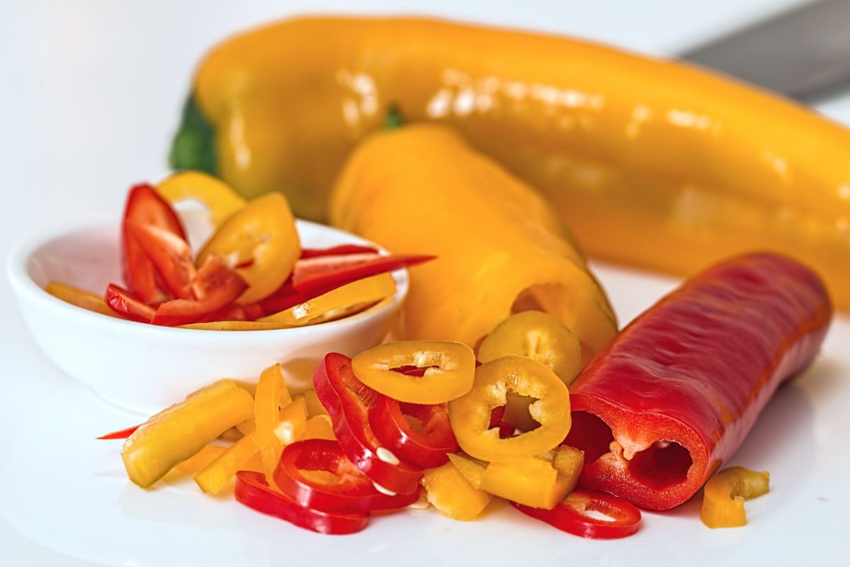 peperoni friggitrice ad aria peperoni