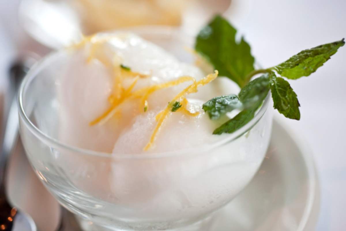 sorbetto al limone senza zucchero ricetta sorbetto al limone