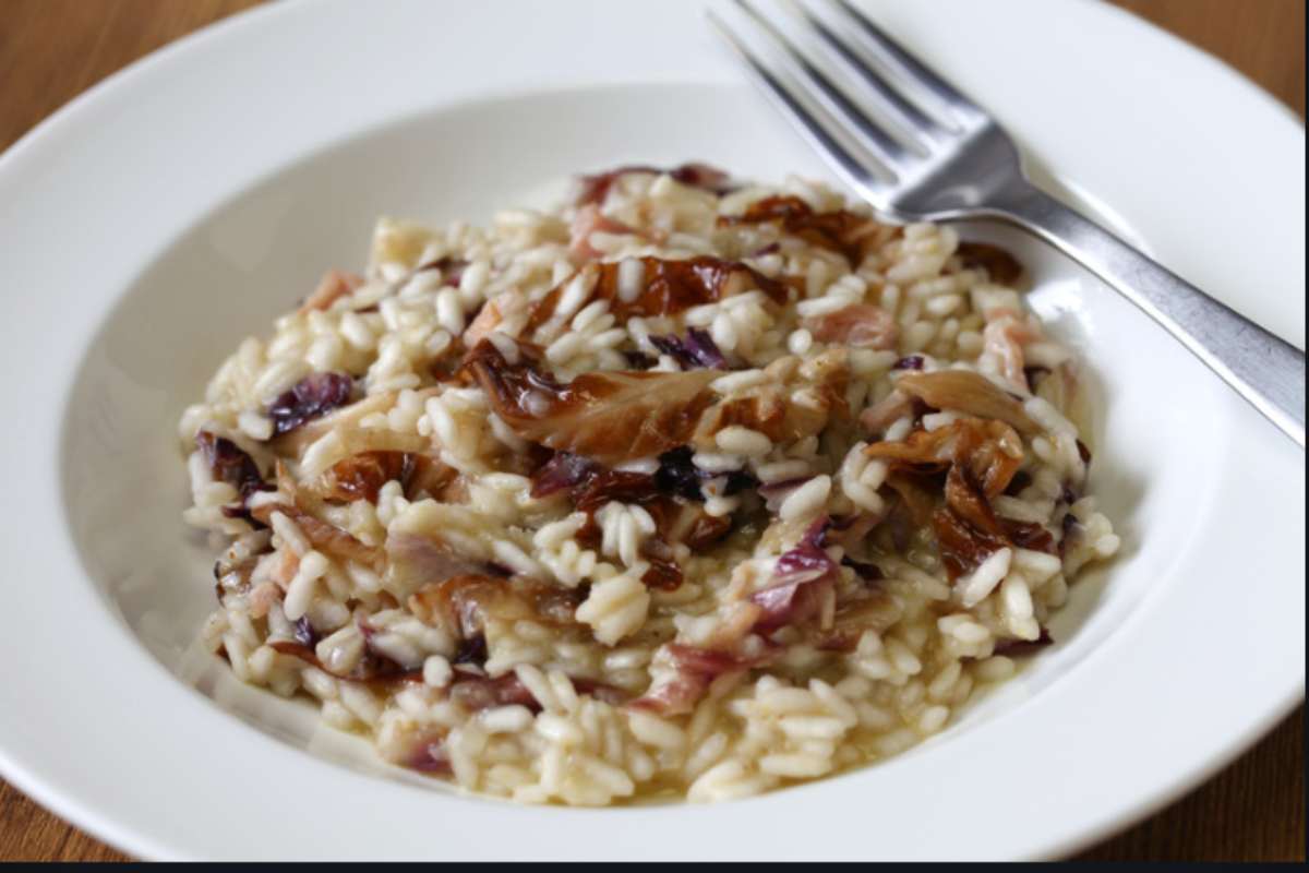 risotto radicchio e gorgonzola ricetta per renderlo cremoso risotto radicchio e gorgonzola